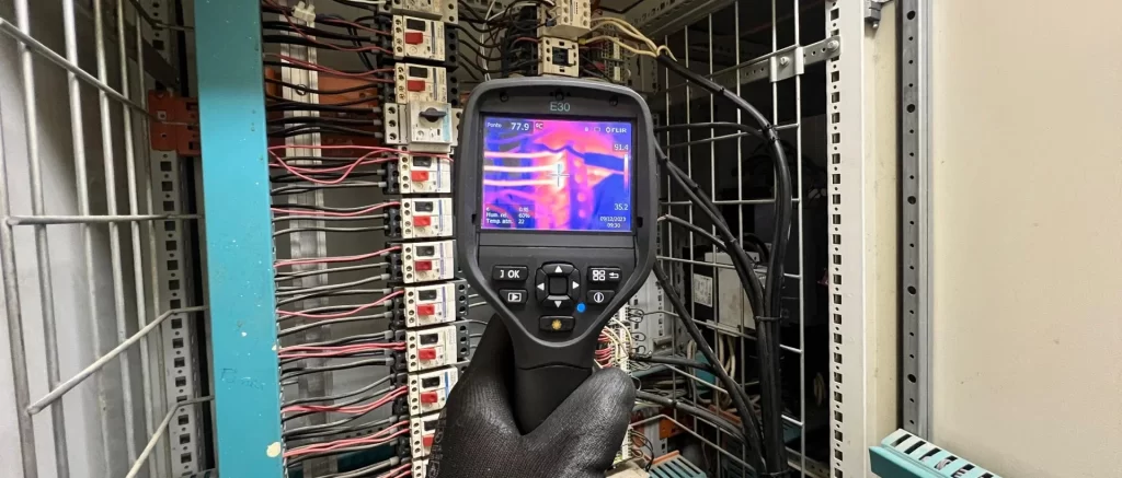 inspeção termografica